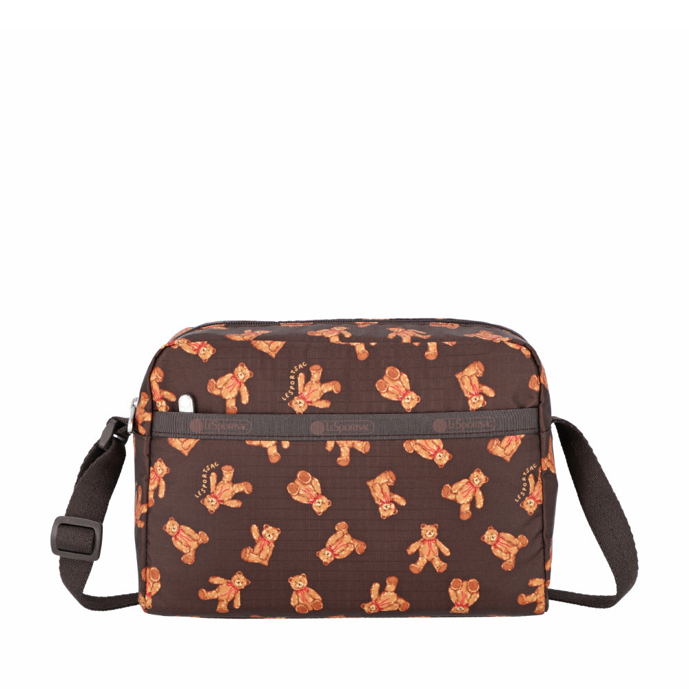DANIELLA CROSSBODY 拉鍊斜背包 - 泰迪熊樂園