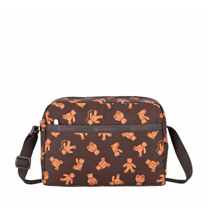 DANIELLA CROSSBODY 拉鍊斜背包 - 泰迪熊樂園
