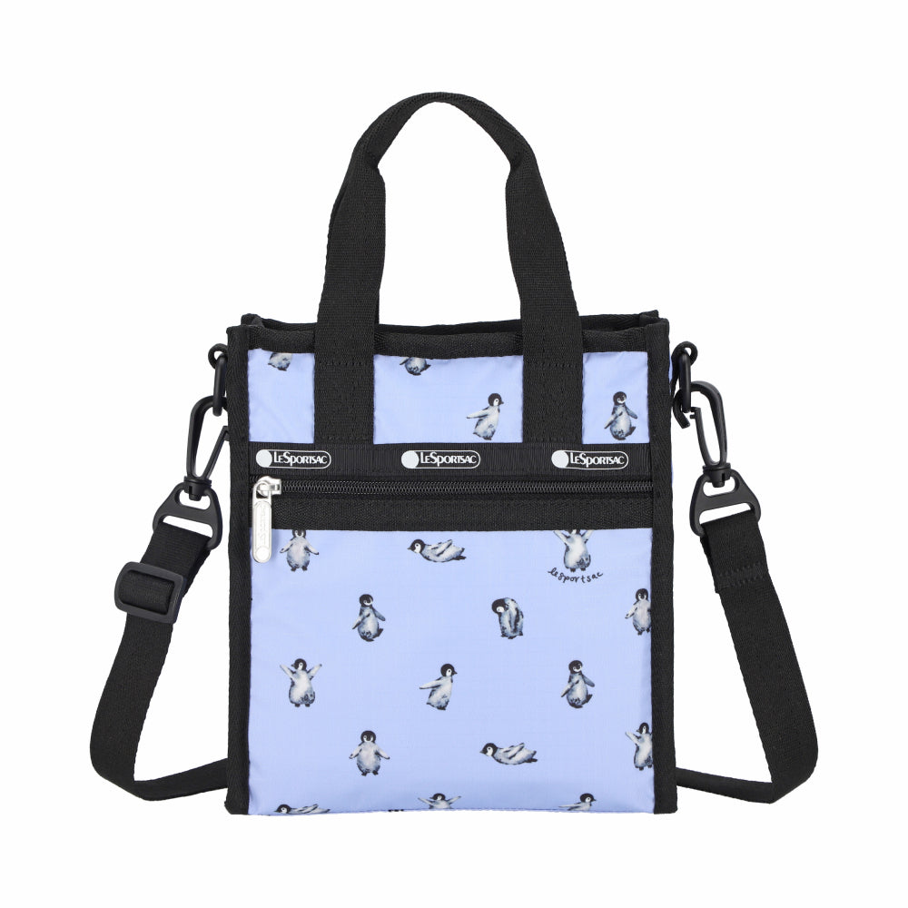 MINI N/S TOTE 迷你方型托特包 - 雪地小企鵝