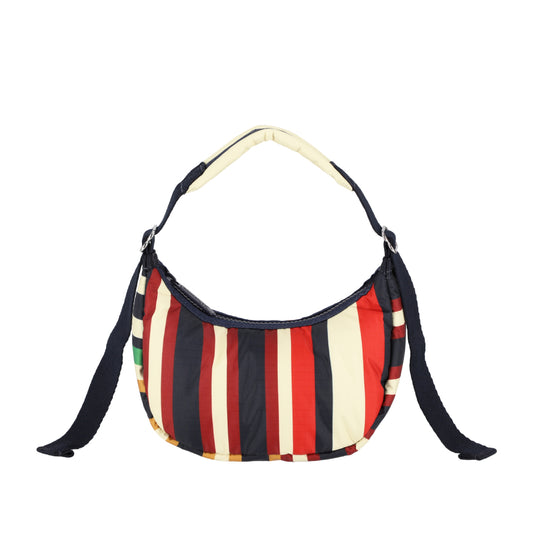 MINI CRESCENT 迷你半月包 - 斑斕彩條