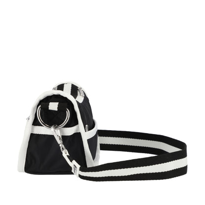 SMALL LOAF CROSSBODY 小型法棍包 - 滾邊夜幕黑