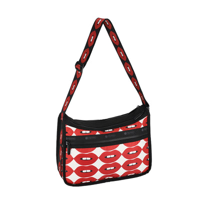 DELUXE EVERYDAY BAG 奢華斜背包 - 烈焰紅脣