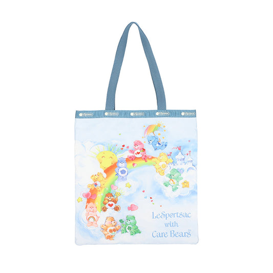 LARGE EMERALD TOTEE 大型肩背托特包 - CARE BEARS 彩虹熊樂園