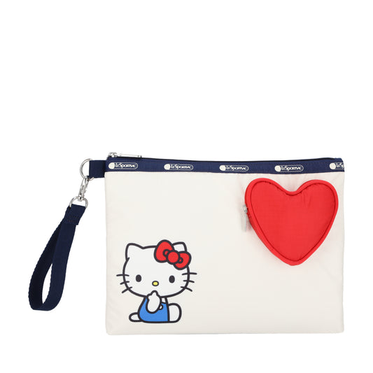 HEART POUCH  手拿包 - HELLO KITTY 滿滿的愛