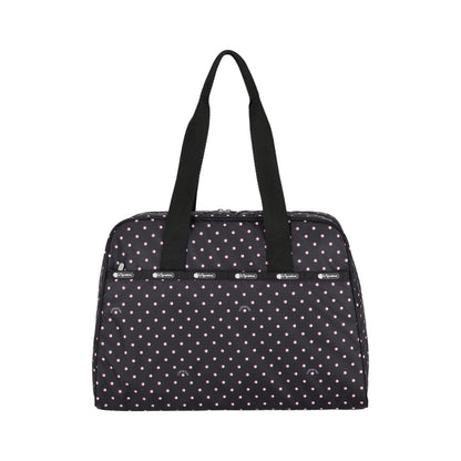 SMALL CARRYALL DUFFLE 機能手提旅行袋 - 粉色點滴