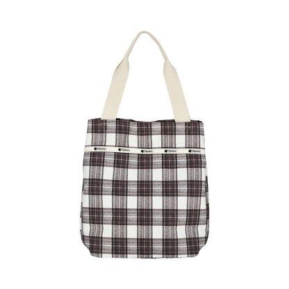 MARKET TOTE 市集購物袋 - 蘇格蘭塔坦