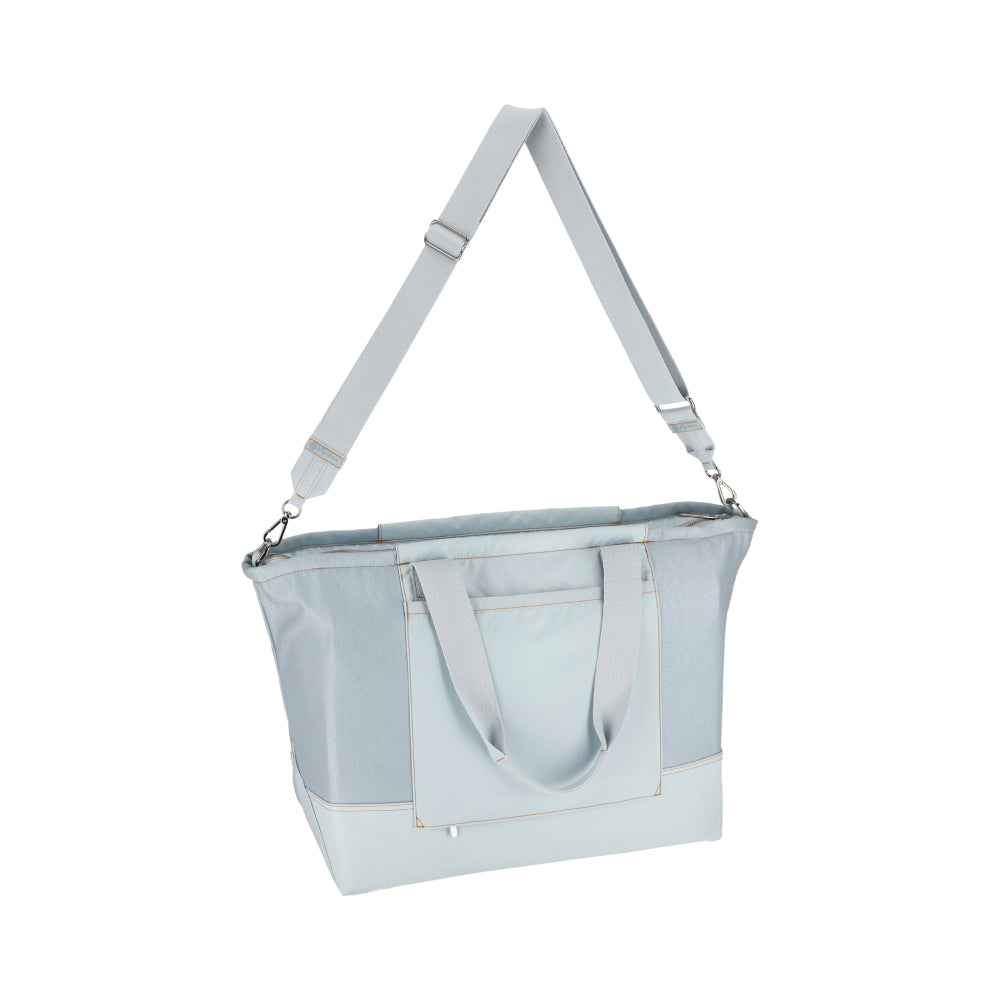 DENIM E/W TOTE 時尚托特包 - 水洗丹寧