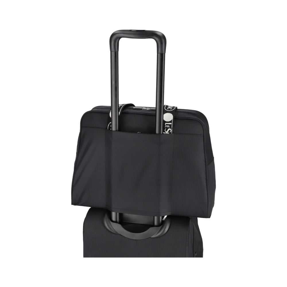 SMALL CARRYALL DUFFLE 機能手提旅行袋 - 黑霧織語