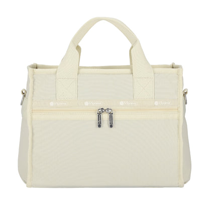 Large East/West Top Handle Tote 手提兩用托特包 - 奶油米