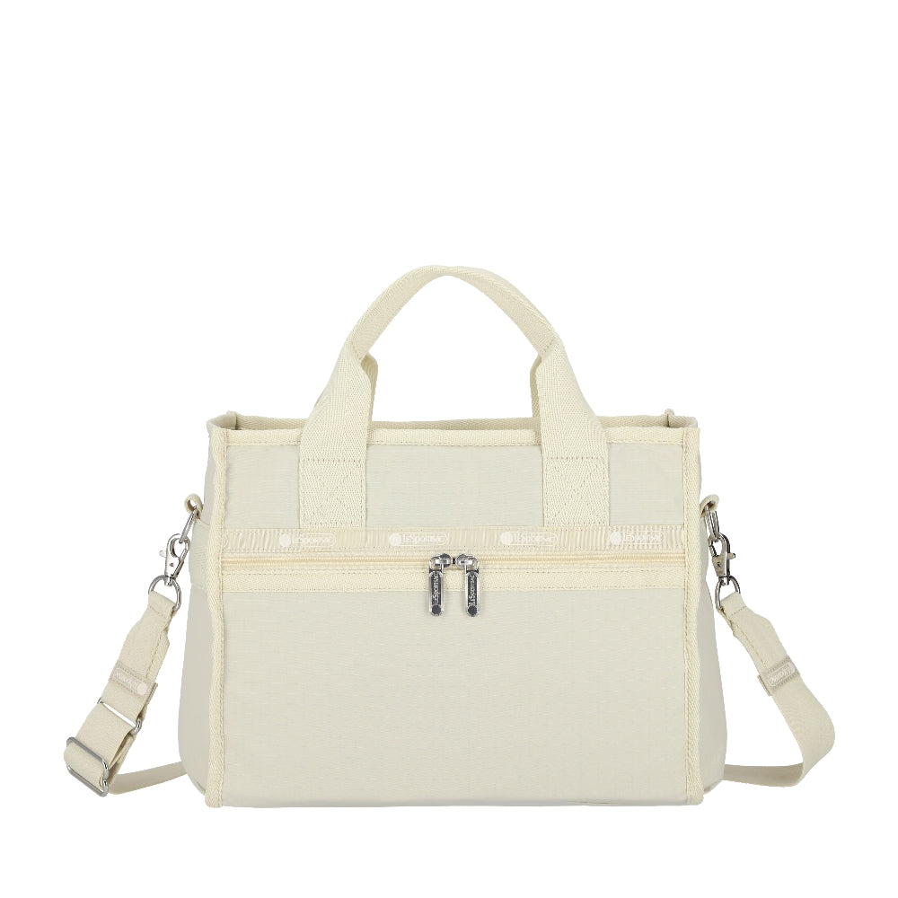 Large East/West Top Handle Tote 手提兩用托特包 - 奶油米