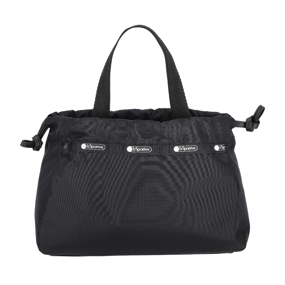 E/W CITY DRAWSTRING BAG 簡約橫式束口包 - 上城夜影