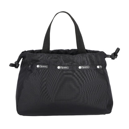 E/W CITY DRAWSTRING BAG 簡約橫式束口包 - 上城夜影