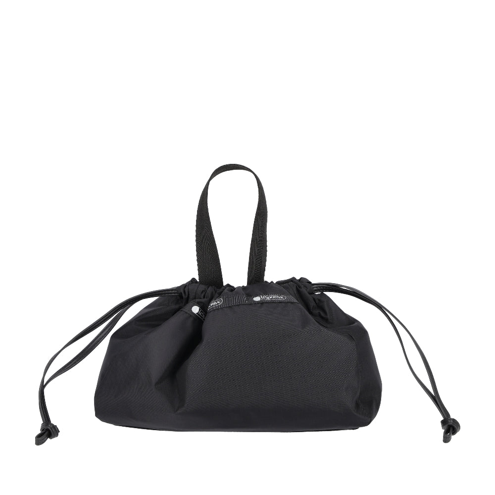 E/W CITY DRAWSTRING BAG 簡約橫式束口包 - 上城夜影