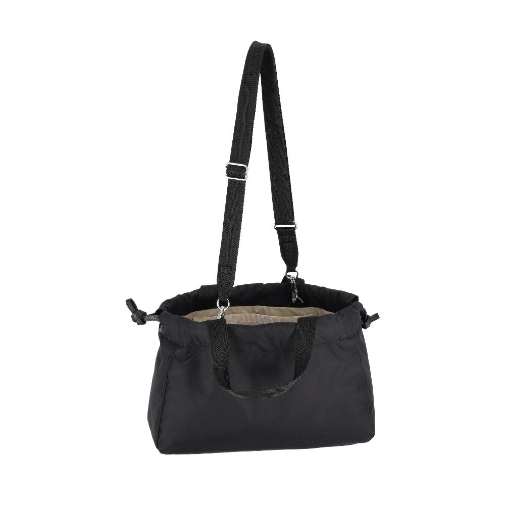 E/W CITY DRAWSTRING BAG 簡約橫式束口包 - 上城夜影