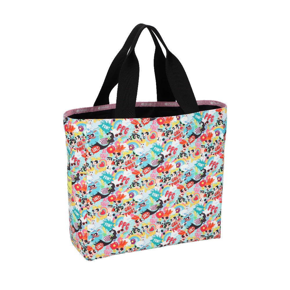 LG REVERSIBLE TOTE 大型雙面托特包 - 飛天小女警