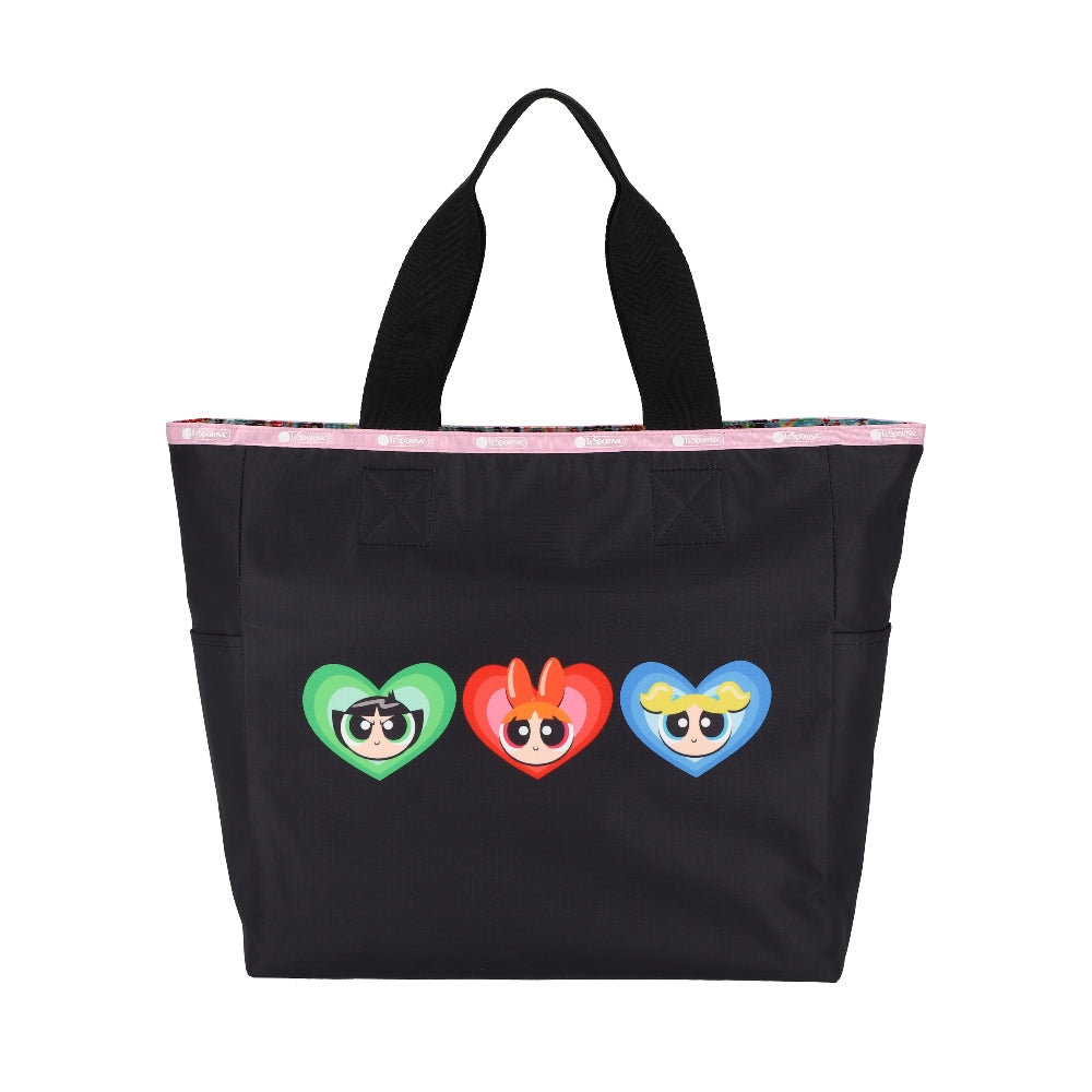 LG REVERSIBLE TOTE 大型雙面托特包 - 飛天小女警