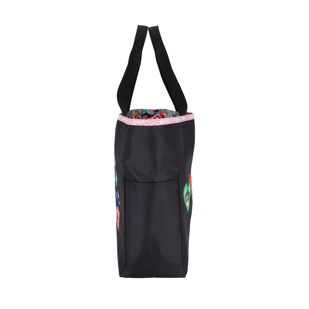 LG REVERSIBLE TOTE 大型雙面托特包 - 飛天小女警