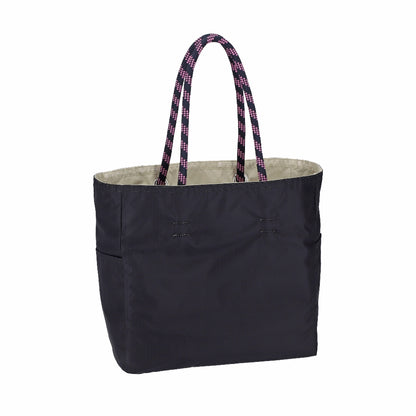 ML 2 WAY TOTE 中大型雙面托特包 - 奶油米白/深海藍