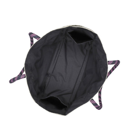 ML 2 WAY TOTE 中大型雙面托特包 - 奶油米白/深海藍