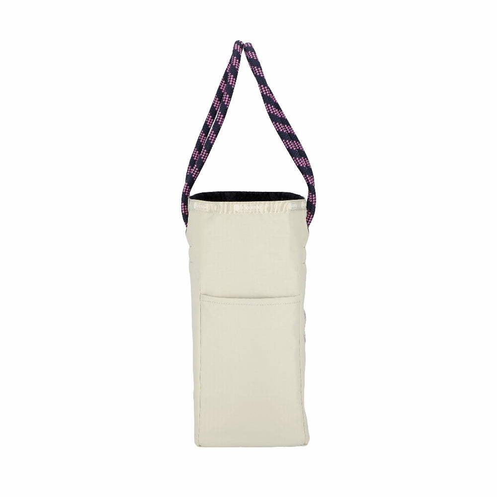 ML 2 WAY TOTE 中大型雙面托特包 - 奶油米白/深海藍