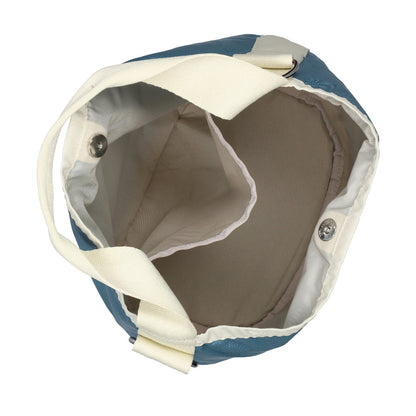 CONVERTIBLE BUCKET BAG 多功能水桶包 - 湛藍/米白