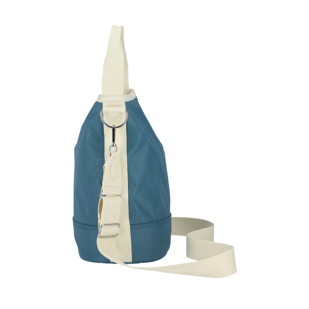 CONVERTIBLE BUCKET BAG 多功能水桶包 - 湛藍/米白