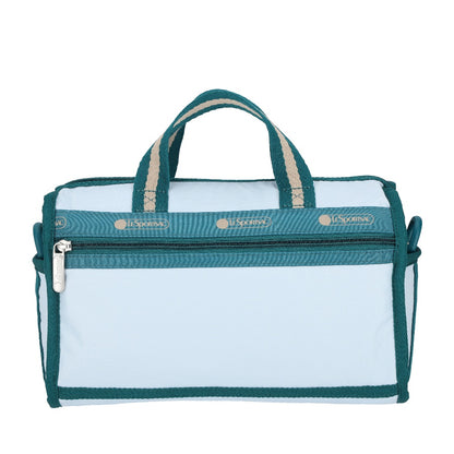 MINI DUFFEL CROSSBODY 迷你筒狀肩背包 - 滾邊晴空藍