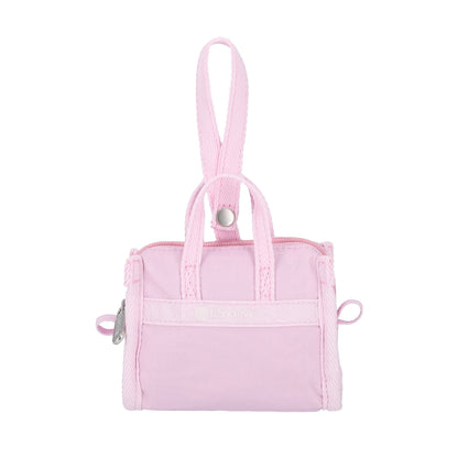 MICRO WEEKENDER CHARM 迷你旅行袋掛飾 - 初雪粉