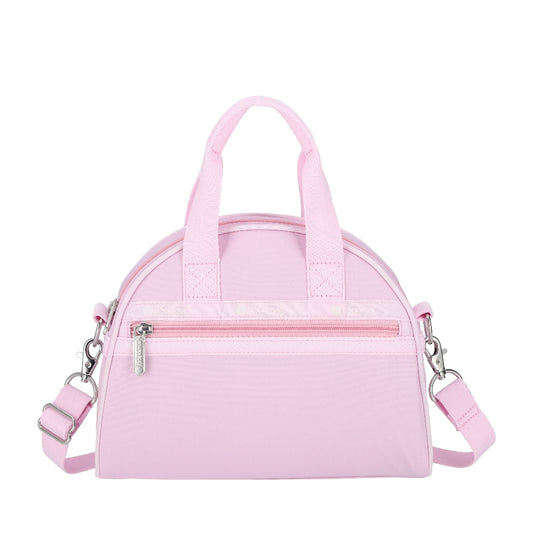 ROUND SM SATCHEL 圓形兩用包 - 初雪粉