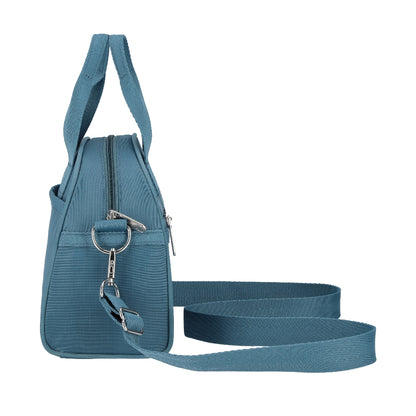 ROUND SM SATCHEL 圓形兩用包 - 深靛藍