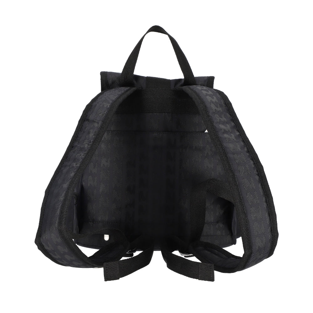 MSGM VOYAGER BACKPACK 工裝風後背包 - 黑色緹花