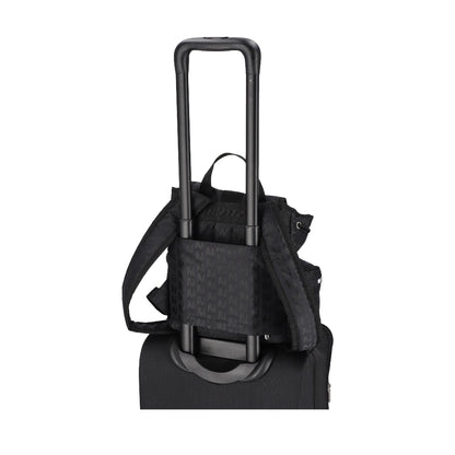 MSGM VOYAGER BACKPACK 工裝風後背包 - 黑色緹花