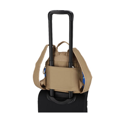 MSGM VOYAGER BACKPACK 工裝風後背包 - 卡其棕/藍