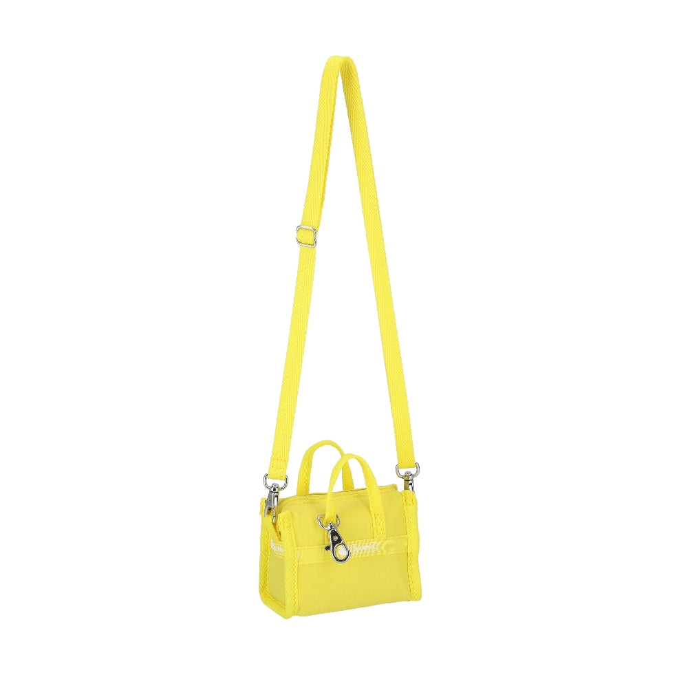 MSGM MICRO WEEKENDER 迷你旅行袋掛飾 - MSGM 黃