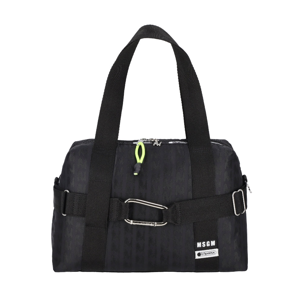 MSGM E/W COMMUTER TOTE 手提兩用托特包 - 黑色緹花
