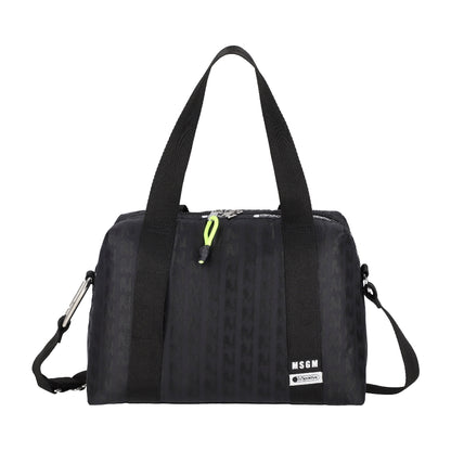 MSGM E/W COMMUTER TOTE 手提兩用托特包 - 黑色緹花