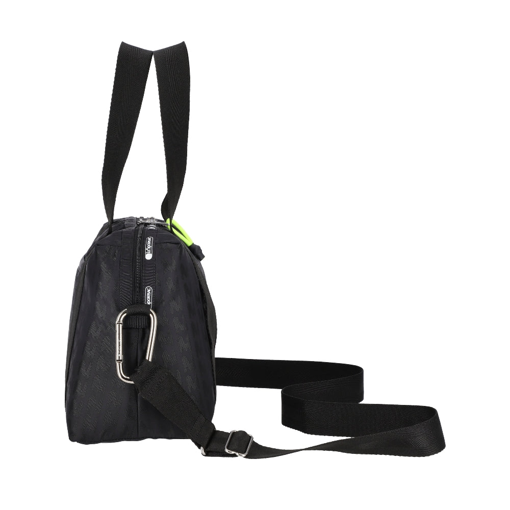 MSGM E/W COMMUTER TOTE 手提兩用托特包 - 黑色緹花
