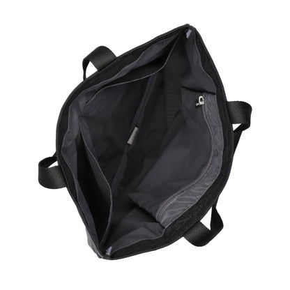 MSGM LG EMERALD TOTE 大型直立托特包 - MSGM LOGO 托特黑