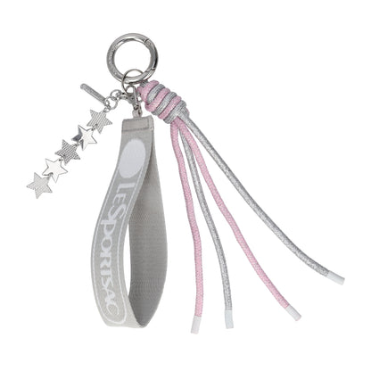 LOGO STRAP CHARM LOGO鑰匙圈 - 霧銀灰