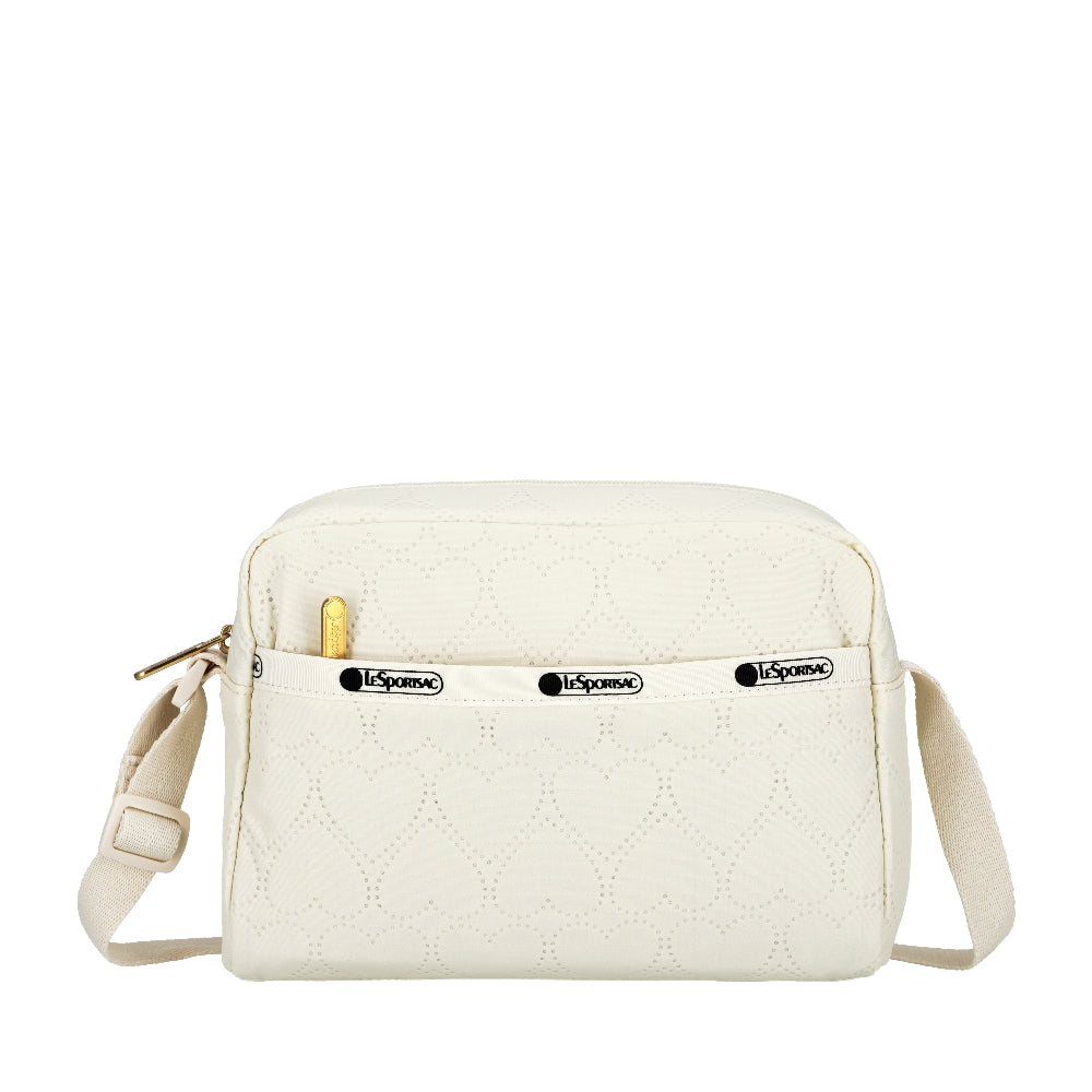 DANIELLA CROSSBODY 拉鍊斜背包 - 柔白心語