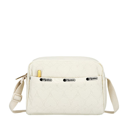 DANIELLA CROSSBODY 拉鍊斜背包 - 柔白心語