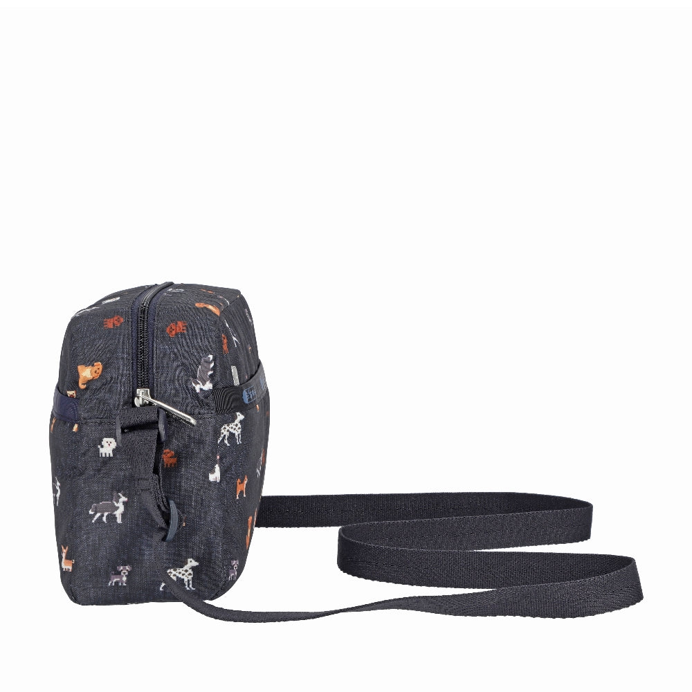 DANIELLA CROSSBODY 拉鍊斜背包 - 汪汪樂園