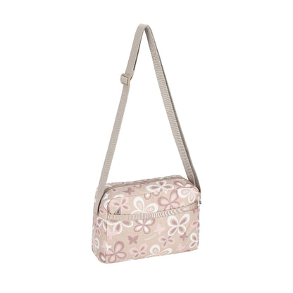 DANIELLA CROSSBODY 拉鍊斜背包 - 蝶舞花綻