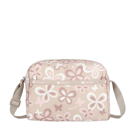 DANIELLA CROSSBODY 拉鍊斜背包 - 蝶舞花綻