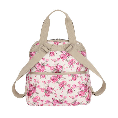 DOUBLE TROUBLE BACKPACK 兩用後背包 - 柔情花卉