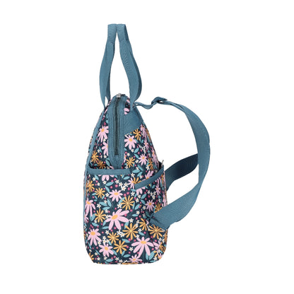 DOUBLE TROUBLE BACKPACK 兩用後背包 - 復古雛菊