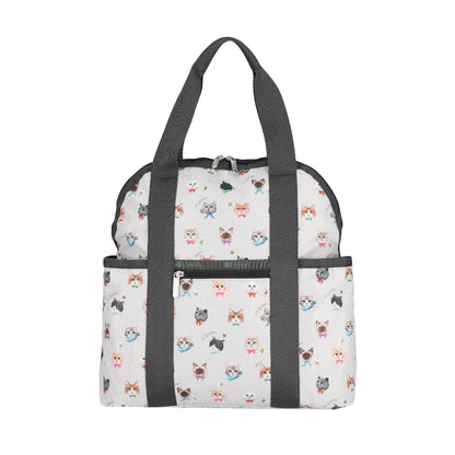 DOUBLE TROUBLE BACKPACK 兩用後背包 - 俏皮貓咪