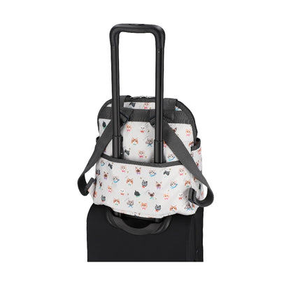 DOUBLE TROUBLE BACKPACK 兩用後背包 - 俏皮貓咪