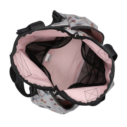 DOUBLE TROUBLE BACKPACK 兩用後背包 - 俏皮貓咪
