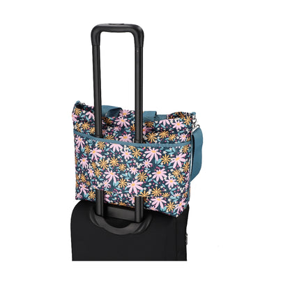CARRYALL ZIP TOTE 大容量拉鍊托特包 - 復古雛菊